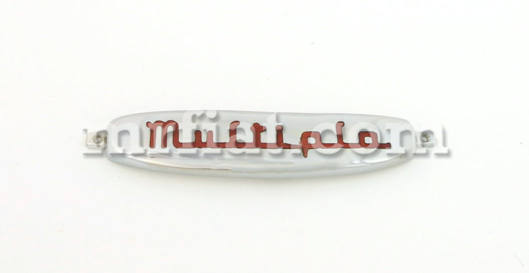 Fiat 600 Multipla Metal Emblem Emblems Fiat   