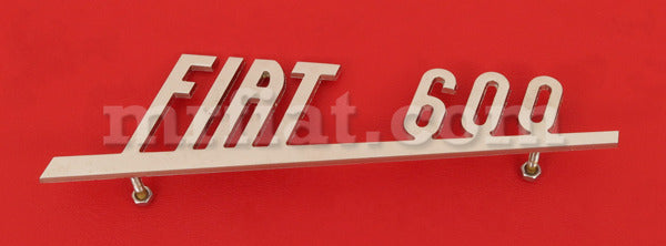 Fiat 600 Rear Emblem Emblems Fiat   