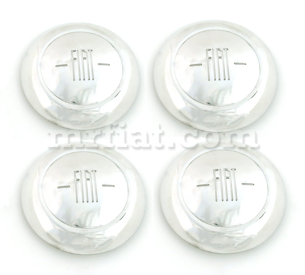 Fiat 600 Series 1 Aluminium Wheel Cap Set Rims Fiat   