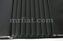 Load image into Gallery viewer, Fiat 850 Black Front Seat Cover Set Interior Fiat

