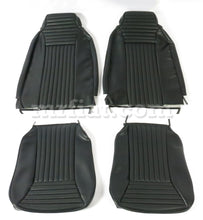 Load image into Gallery viewer, Fiat 850 Black Front Seat Cover Set Interior Fiat
