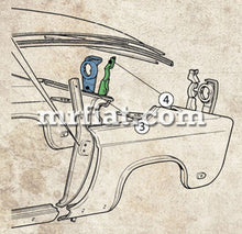 Load image into Gallery viewer, Fiat 850 Sport Coupe Rear Fender End Plate Left Body Panels Fiat   
