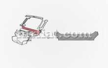 Load image into Gallery viewer, Fiat 850 Sport Coupe Trunk Horizontal Dash Panel Body Panels Fiat   
