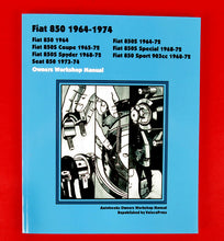 Cargar imagen en el visor de la galería, Fiat 850 Owners Workshop Manual Engine Fiat   
