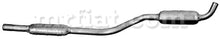 Cargar imagen en el visor de la galería, Fiat 124 Coupe 1600 BC 1 Center Silencer Muffler Exhaust Fiat
