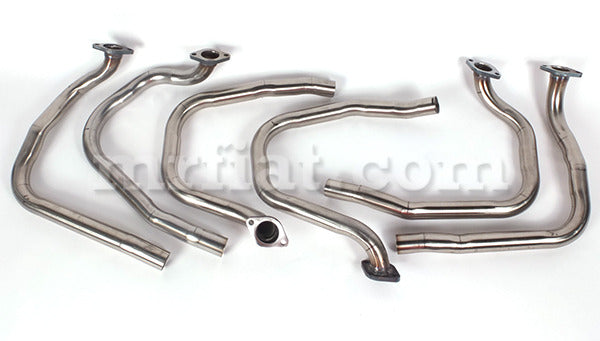 Fiat Dino 2000 2400 Stainless Steel Manifold Set Exhaust Fiat   