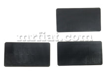 Load image into Gallery viewer, Fiat Dino 2000 Coupe Complete Rubber Floor Mat Set Interior Fiat   
