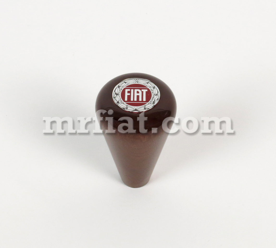 Fiat 124 Spider Gearshift Knob Wood Interior Fiat   