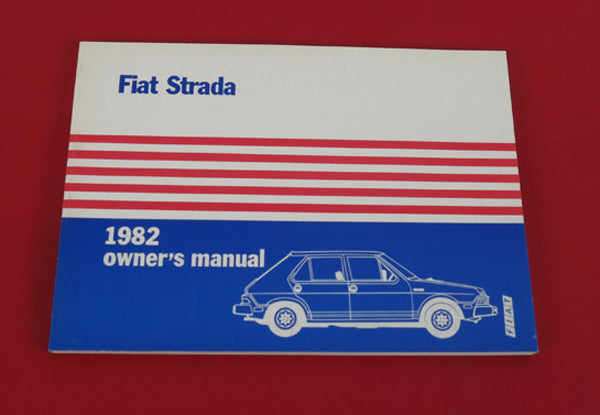 Fiat Strada Owner Manual 1982 Accessories Fiat   