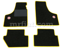 Load image into Gallery viewer, Fiat 500 600 Yellow Floor Mat Set Interior Fiat   
