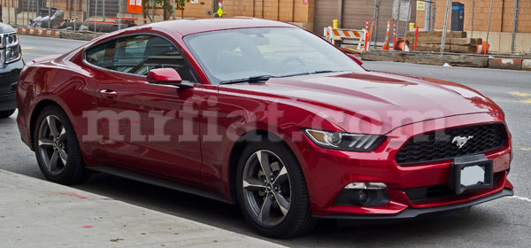 Ford Mustang VI Red Indoor Fabric Car Cover 2014-19 Accessories Ford   