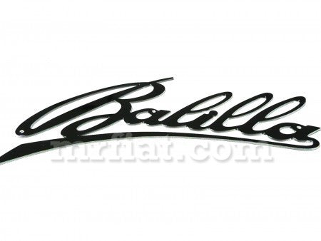 Fiat 508 Balilla Rear Emblem Emblems Fiat   