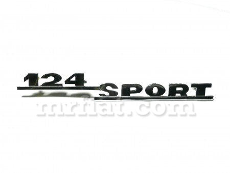 Fiat 124 Sport Rear Emblem Emblems Fiat   