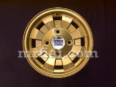 Lancia Fulvia CD28 Wheel Gold Rims Lancia   