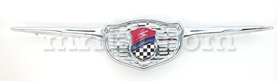 Fiat 500 Giannini Chromed Metal Emblem Emblems Fiat   