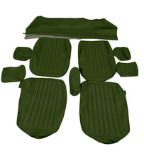 Cargar imagen en el visor de la galería, Mercedes R107 W107 SL107 Front Seat Covers 1972-1989 Interior Mercedes Green
