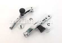 Load image into Gallery viewer, Alfa Romeo GT Junior GTV Rear Window Locking Hinges Set 63-77 OEM Doors Alfa Romeo   
