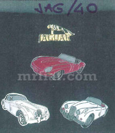 Jaguar 4 Piece Pin Set Emblems Jaguar