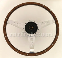 Load image into Gallery viewer, Jaguar E Type MK8 MK9 XJ6 XJ12 Moto-Lita Steering Wheel Black Hub Steering Wheels Jaguar   
