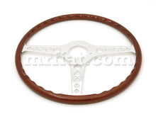 Load image into Gallery viewer, Jaguar E-Type Wood Steering Wheel 380 mm Steering Wheels Jaguar   
