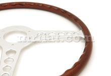 Load image into Gallery viewer, Jaguar E-Type Wood Steering Wheel 380 mm Steering Wheels Jaguar
