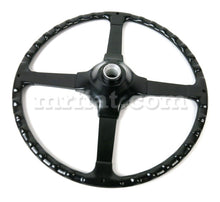 Cargar imagen en el visor de la galería, Jaguar XK140 X150 Black Steering Wheel W Hub 380 mm Steering Wheels Jaguar
