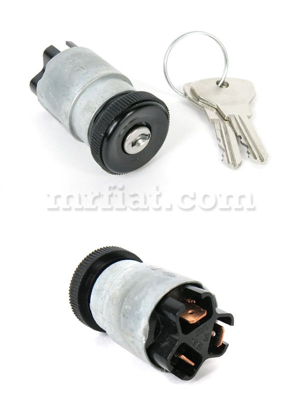 Fiat 500 L/R Key Ignition Switch SIPEA W/ Flat Connectors Electrical and Ignition Fiat   