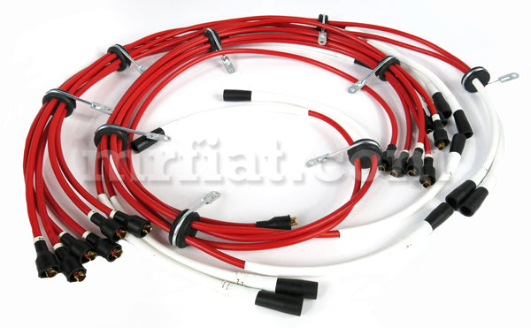 Lamborghini Countach 5000 S 2 Valve Spark Plug Cables Set Electrical and Ignition Lamborghini   