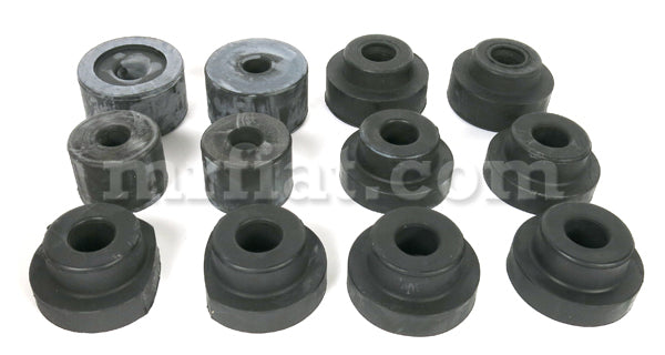 Lancia Fulvia Coupe Berlina Complete Subframe Rubber Mount Kit 12 Pcs Fulvia Berlina 2C GT GTE Lancia   