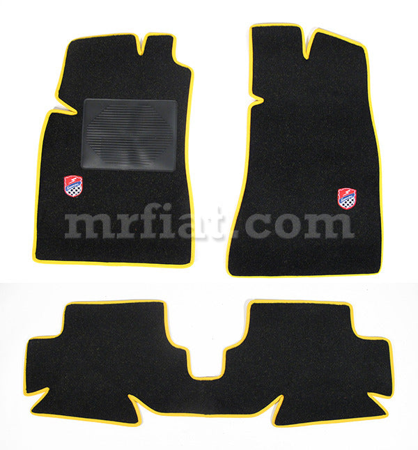 Lancia Beta Montecarlo Yellow Floor Mats Set Interior Lancia   