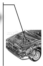 Cargar imagen en el visor de la galería, Lancia Delta Evo Integrale Head Engine Cable Cover. Engine Lancia   
