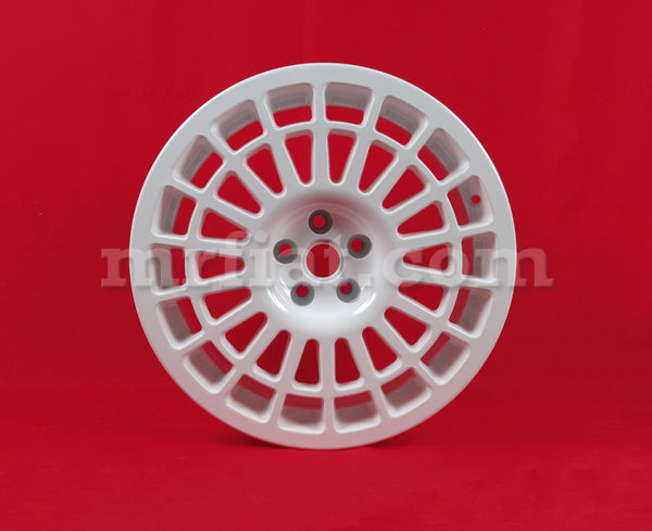 Lancia Delta Montecarlo HF Integrale White Replica Wheel 8 x 17 5X98 Style 2 Rims Lancia   