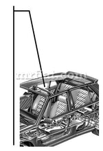 Load image into Gallery viewer, Lancia Delta Evo Integrale Sunroof Lever Frame Body Panels Lancia
