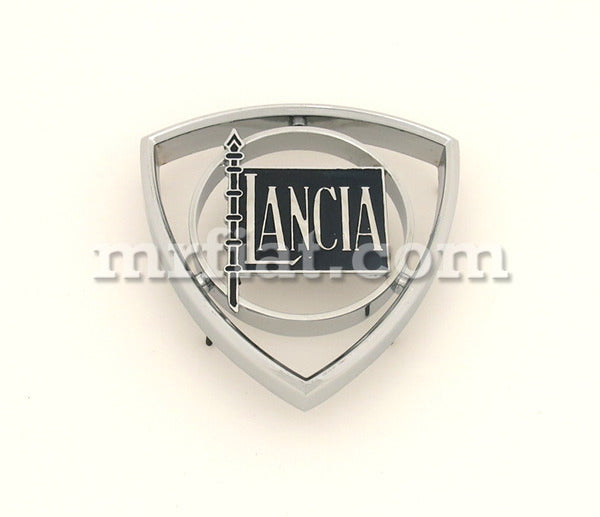 Lancia Flaminia Berlina Coupe Pininfarina Chrome Metal Emblem 133 mm Emblems Lancia   