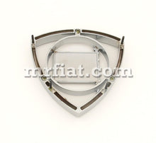 Cargar imagen en el visor de la galería, Lancia Fulvia Coupe Chrome Metal Emblem 115 mm Emblems Lancia   
