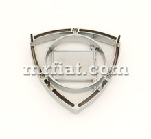 Load image into Gallery viewer, Lancia Fulvia Berlina Chrome Metal Emblem 115mm Emblems Lancia
