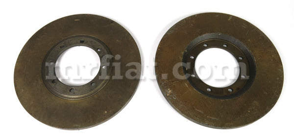 Lancia Fulvia Coupe S2 Rear Brake Disc Set 1970-76 Brakes Lancia   