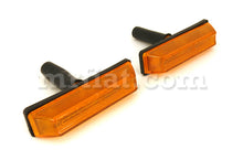 Load image into Gallery viewer, Lancia Beta Monte Carlo Carello Rear Side Marker Light Set Lights Lancia   
