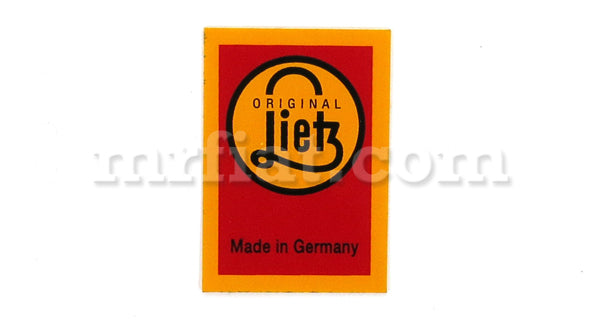 Litze Sticker Porsche 911 Lietz Luggage Rack Decal – MrFiat