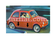 Load image into Gallery viewer, Fiat 500 Under Door Trim Doors Fiat   
