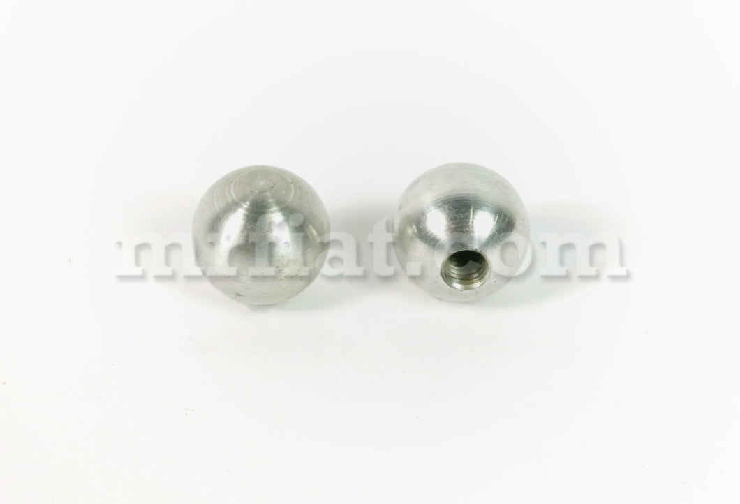 Maserati 3500 GT 1st Series Seat Adjustment Rail Aluminium Knobs Set Interior Maserati   