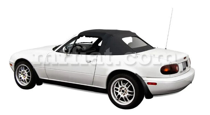 Mazda Miata 1990-05 Black Vinyl Soft Top Heated Glass