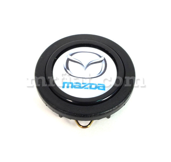 Mazda White Horn Button Steering Other   