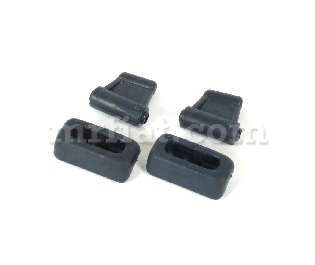 Mercedes R107 W107 Dark Blue Sun Visor Clips Set Interior Mercedes   