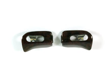 Load image into Gallery viewer, Mercedes R129 RSL320 SL500 SL600 300SL 500SL Burled Walnut Sun Visor Trim Caps Interior Mercedes
