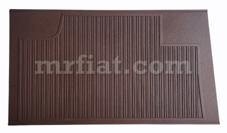 Mercedes W107 W108 W113 W115 W116 W123 Brown Rubber Heel Mat Interior Mercedes   