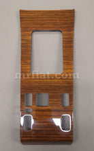 Cargar imagen en el visor de la galería, Mercedes W124 Zebrano Wood Center Console Frame Interior Mercedes   
