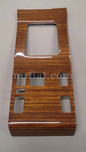 Cargar imagen en el visor de la galería, Mercedes W124 Zebrano Wood Center Console Frame Interior Mercedes   
