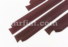 Load image into Gallery viewer, Mercedes W114 W115 Coupe Burgundy Door Sill Rubber Set Doors Mercedes
