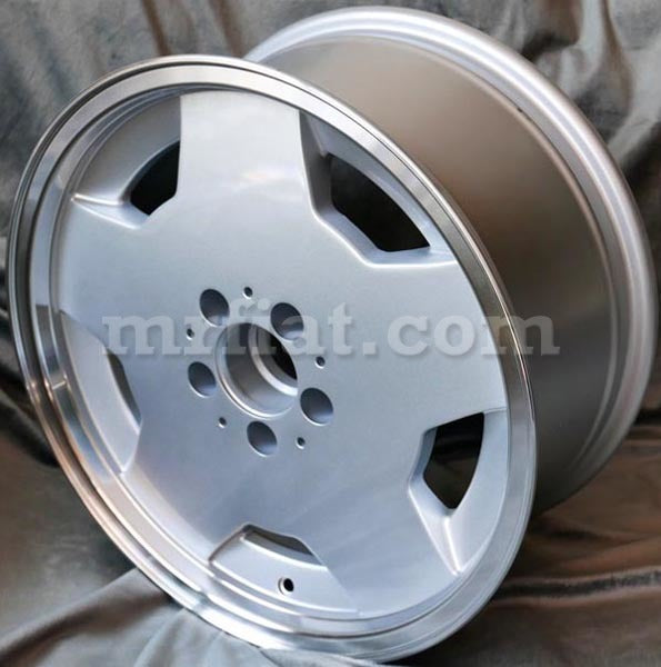 Mercedes Mercedes 124 129 140 170 171 172 Silver Diamond Cut Wheel 8x17 Rims Mercedes   